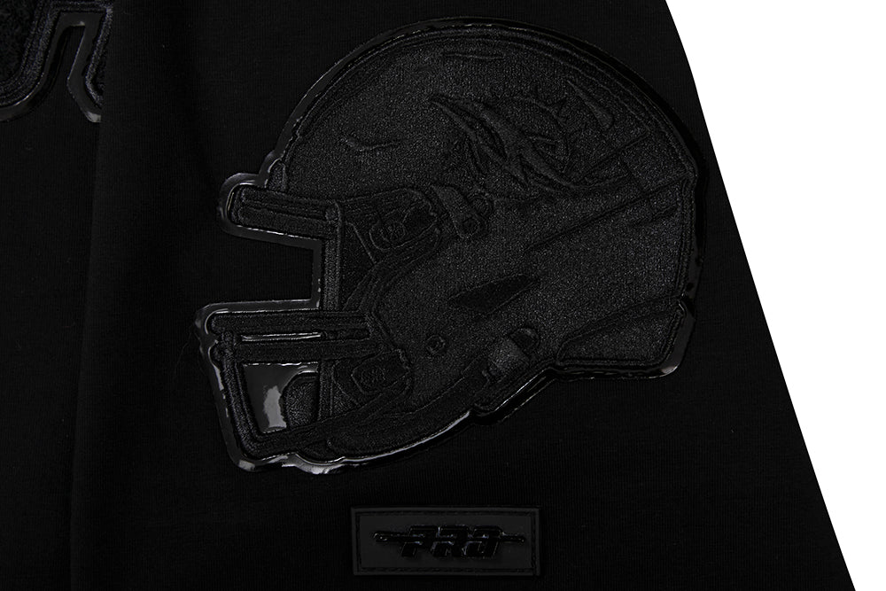 NFL MIAMI DOLPHINS TRIPLE BLACK TEE (TRIPLE BLACK)