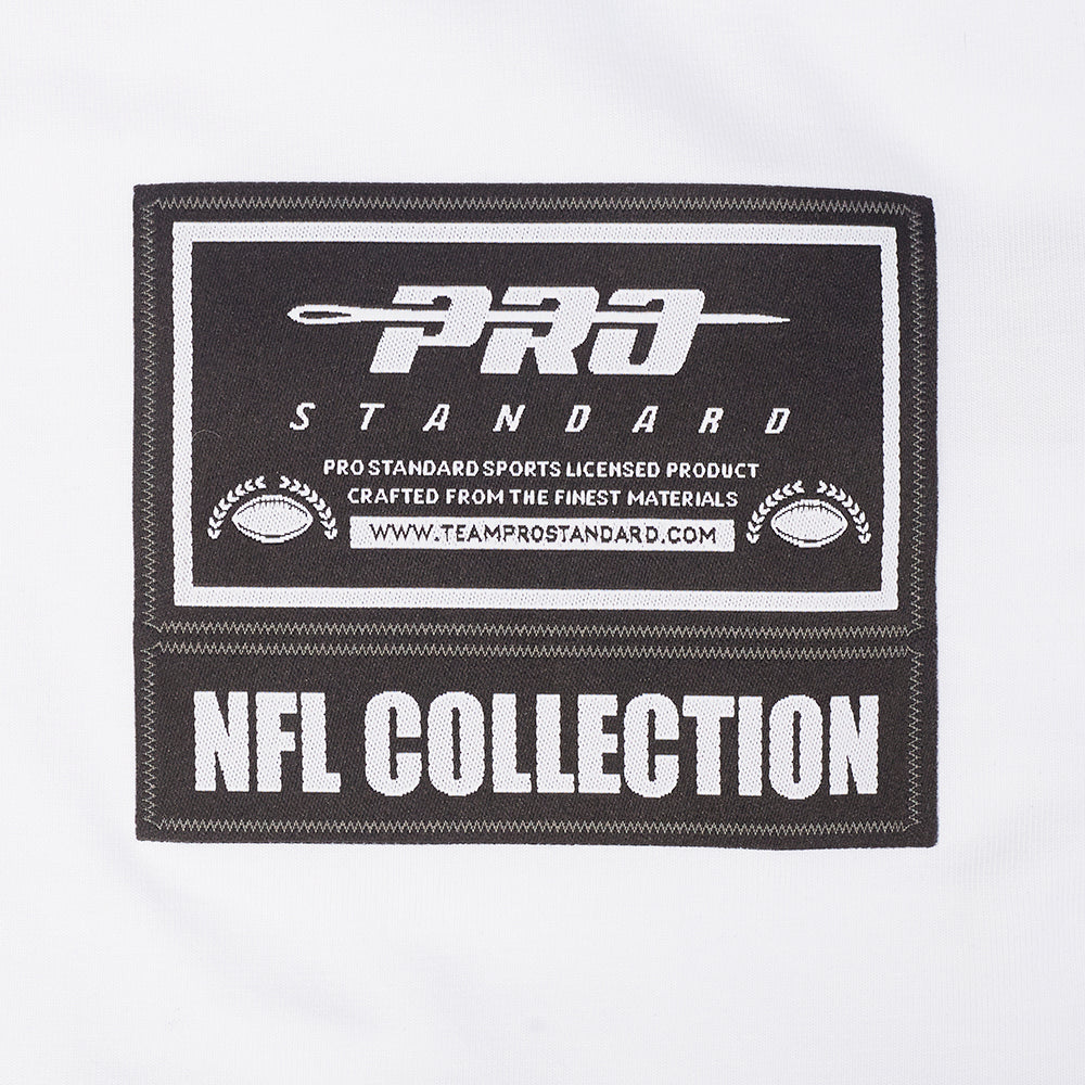 NFL MIAMI DOLPHINS LOGO CLASSIC MESH MEN'S PRO TEAM TAPING SHIRT (WHITE/BLACK)