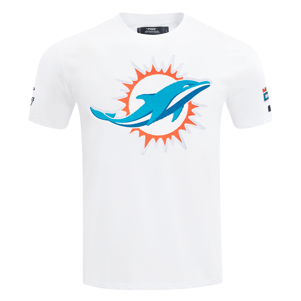 NFL MIAMI DOLPHINS T-SHIRT MASHUP POUR HOMME (BLANC)