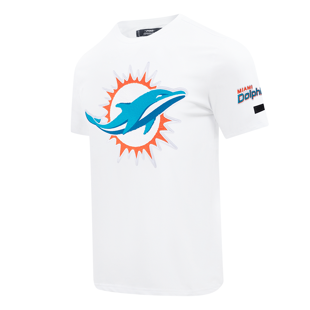 NFL MIAMI DOLPHINS T-SHIRT MASHUP POUR HOMME (BLANC)