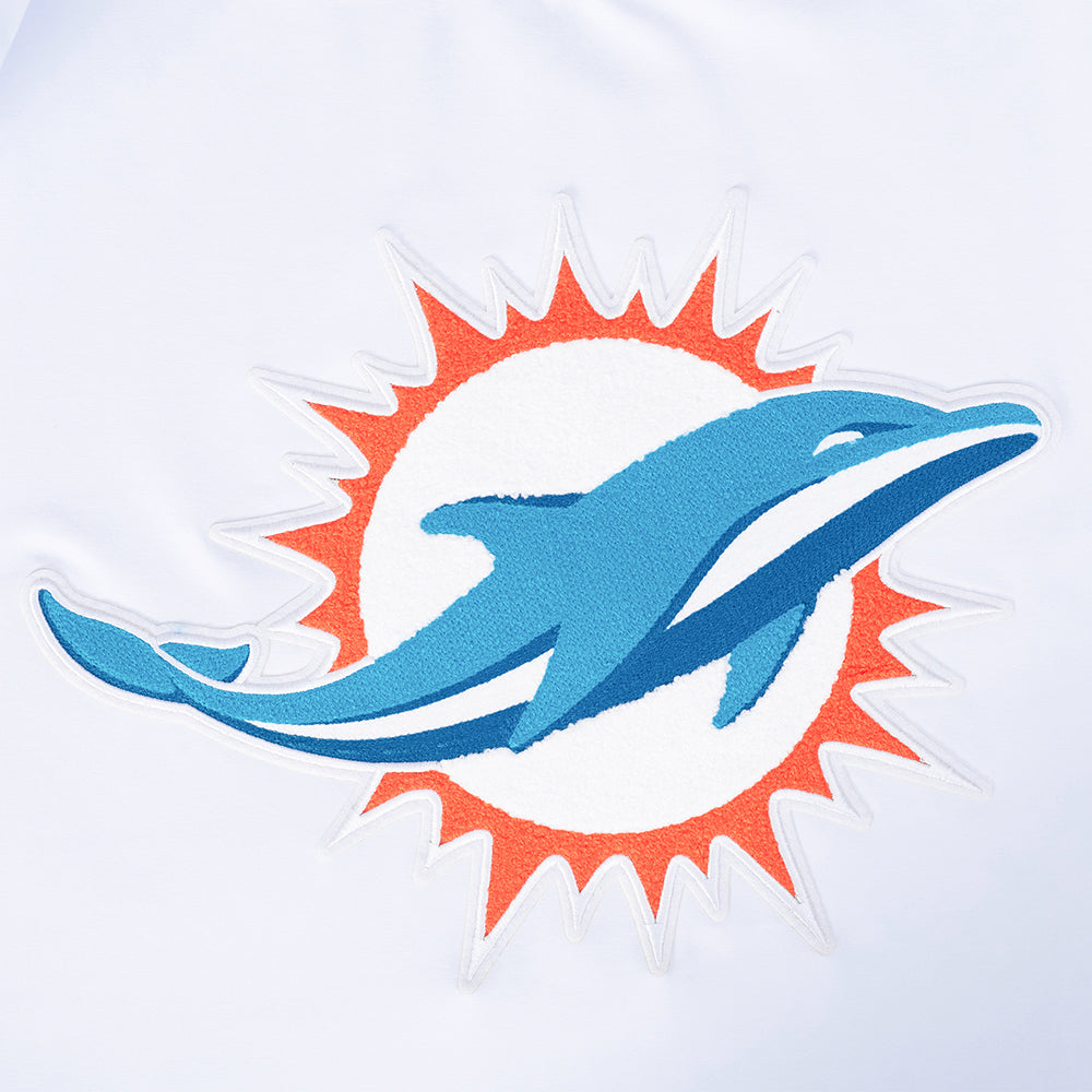 NFL MIAMI DOLPHINS T-SHIRT MASHUP POUR HOMME (BLANC)