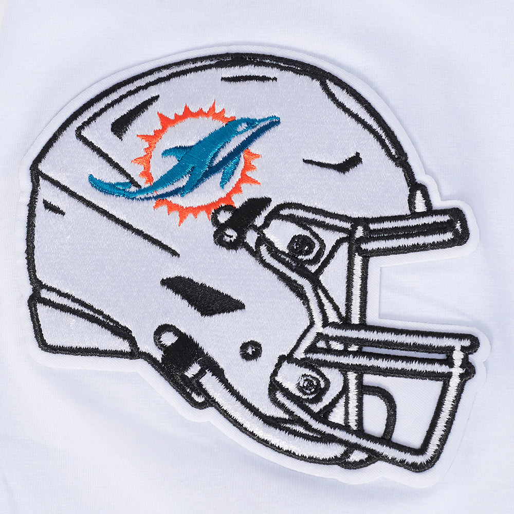 NFL MIAMI DOLPHINS T-SHIRT MASHUP POUR HOMME (BLANC)