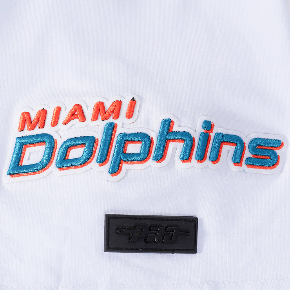 NFL MIAMI DOLPHINS T-SHIRT MASHUP POUR HOMME (BLANC)