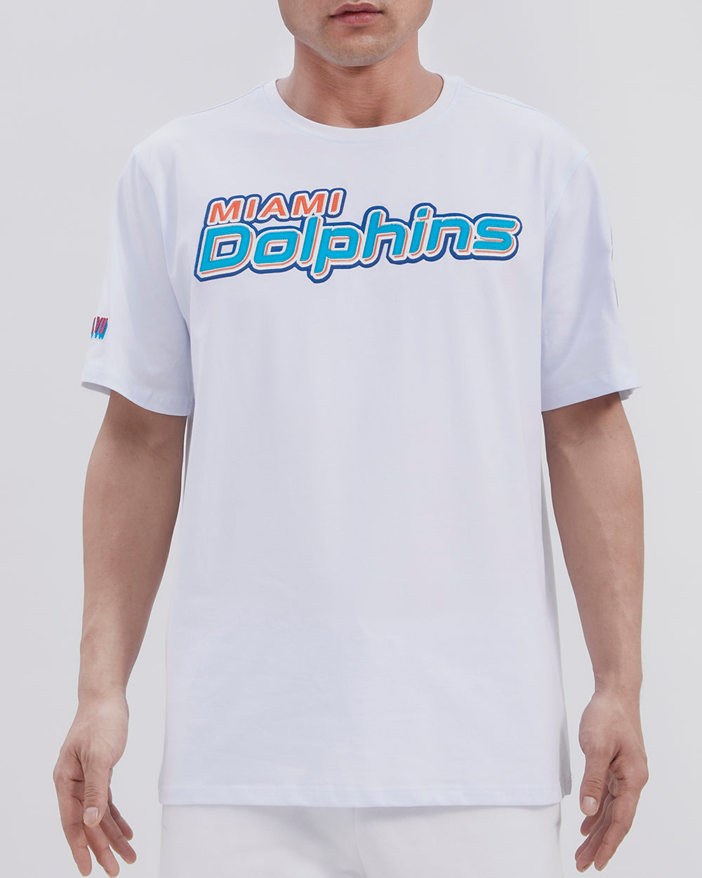 NFL MIAMI DOLPHINS TACKLE TWILL MEN'S TEE (WHITE)
