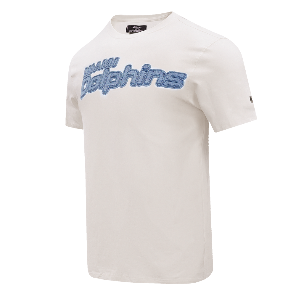 NFL MIAMI DOLPHINS VARSITY BLUES MEN'S TEE (LINEN)