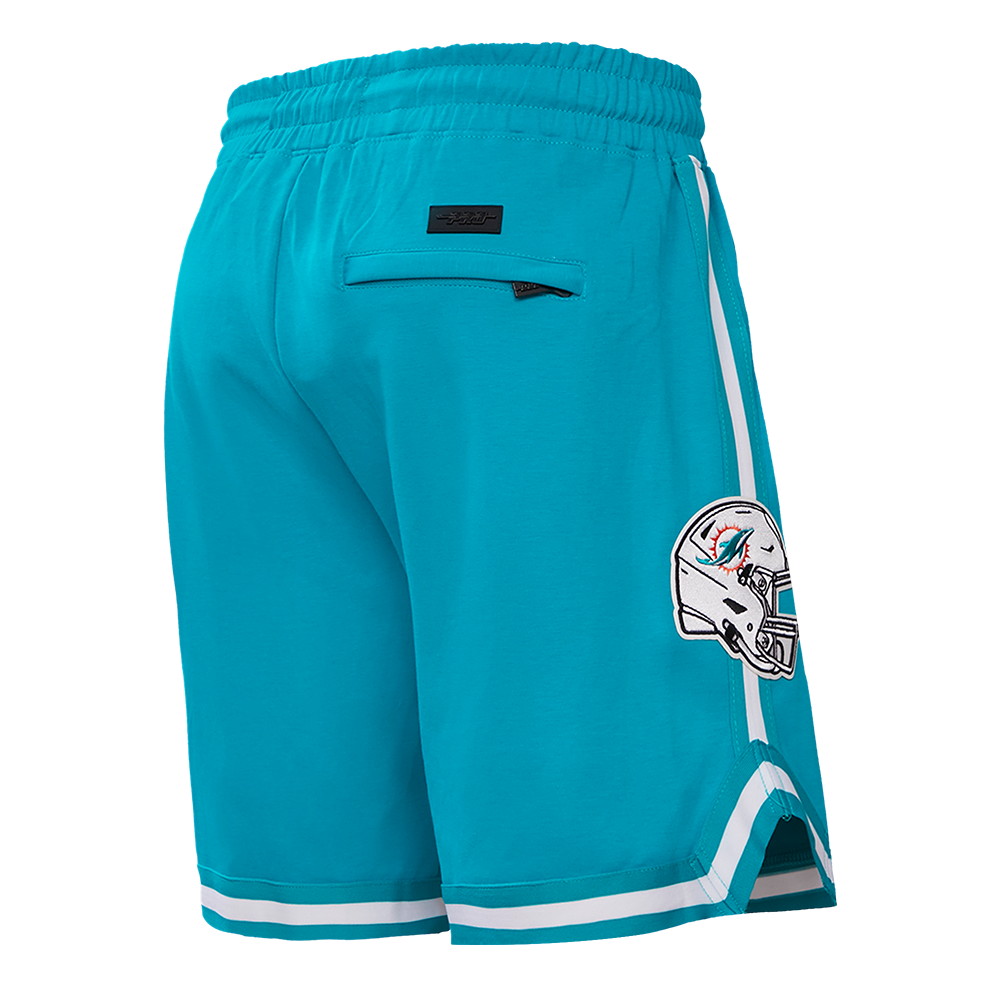NFL MIAMI DOLPHINS CLASSIC CHENILLE SHORT EN MAILLE DOUBLE (SARCELLE)