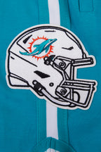 NFL MIAMI DOLPHINS CLASSIC CHENILLE SHORT EN MAILLE DOUBLE (SARCELLE)