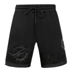 NFL MIAMI DOLPHINS TRIPLE BLACK SHORT (TRIPLE BLACK)