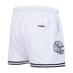 NFL MIAMI DOLPHINS LOGO CLASSIC MESH SHORT (WHITE/BLACK/WHITE)
