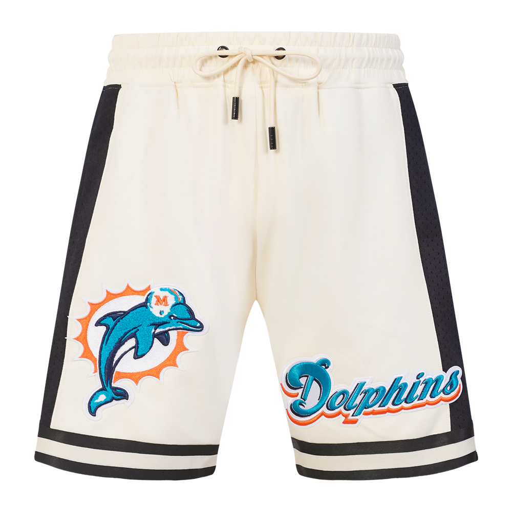 NFL MIAMI DOLPHINS RETRO CLASSIC MEN'S 2.0 SHORT (EGGSHELL/ BLACK)