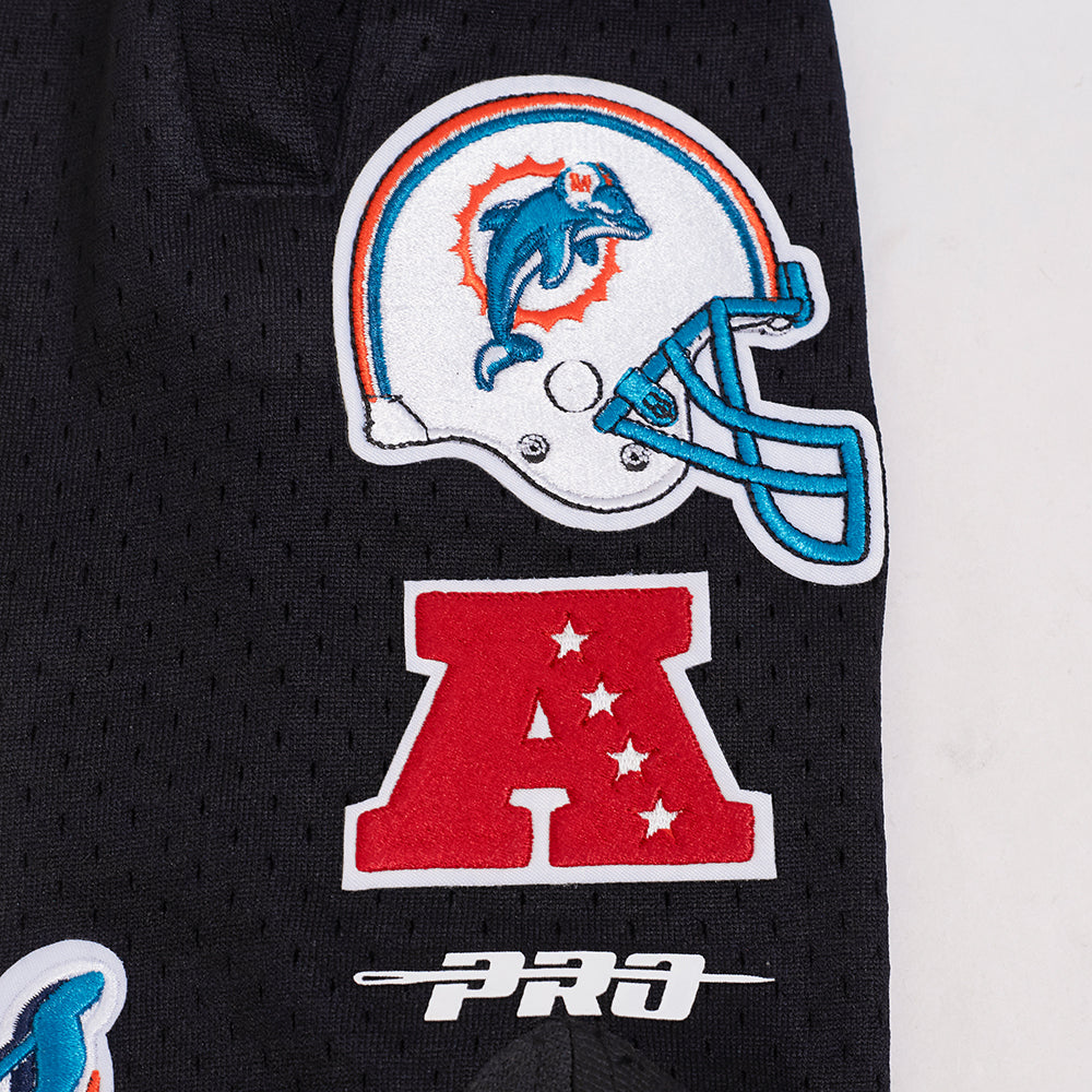 NFL MIAMI DOLPHINS RETRO CLASSIC MEN'S 2.0 SHORT (EGGSHELL/ BLACK)