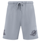NFL MIAMI DOLPHINS NEUTRAL SHORT POUR HOMME (GRIS CHINÉ FONCÉ)