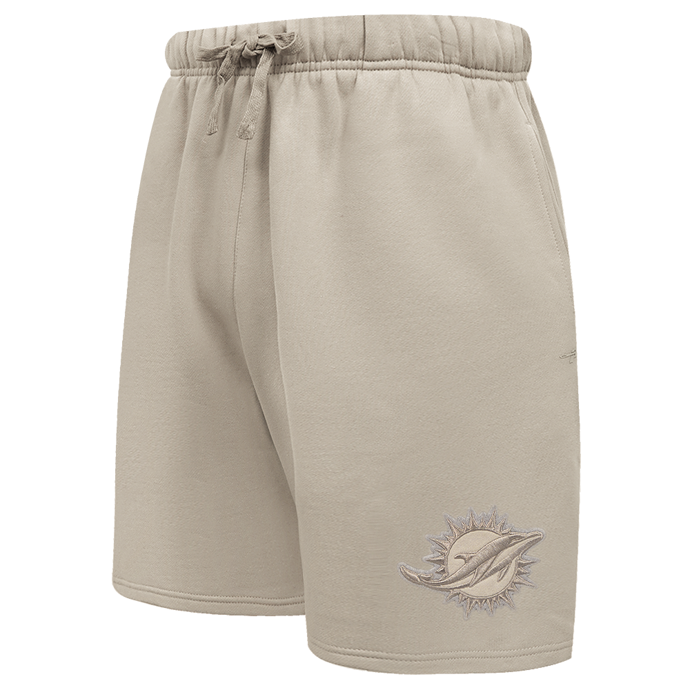 NFL MIAMI DOLPHINS NEUTRAL SHORT EN MOLLETON POUR HOMME (TAUPE)