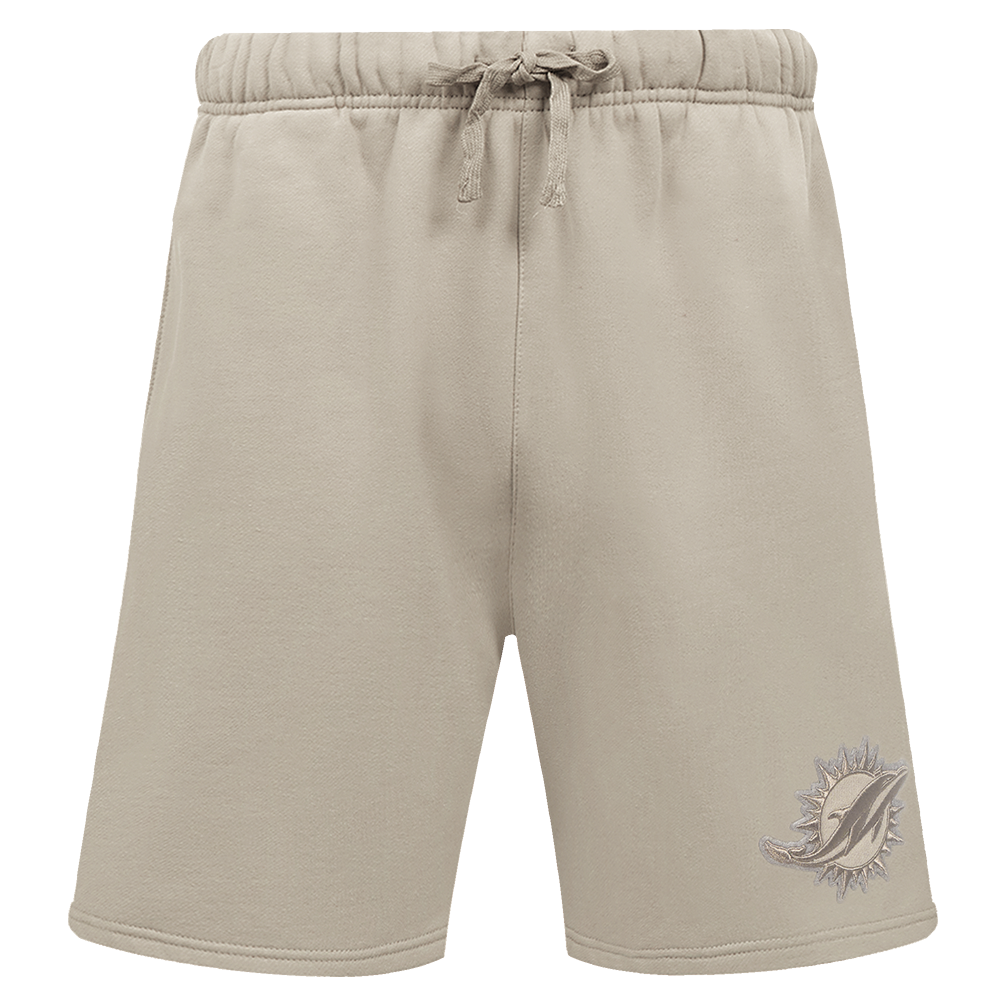 NFL MIAMI DOLPHINS NEUTRAL MEN'S FLC SHORT (TAUPE)