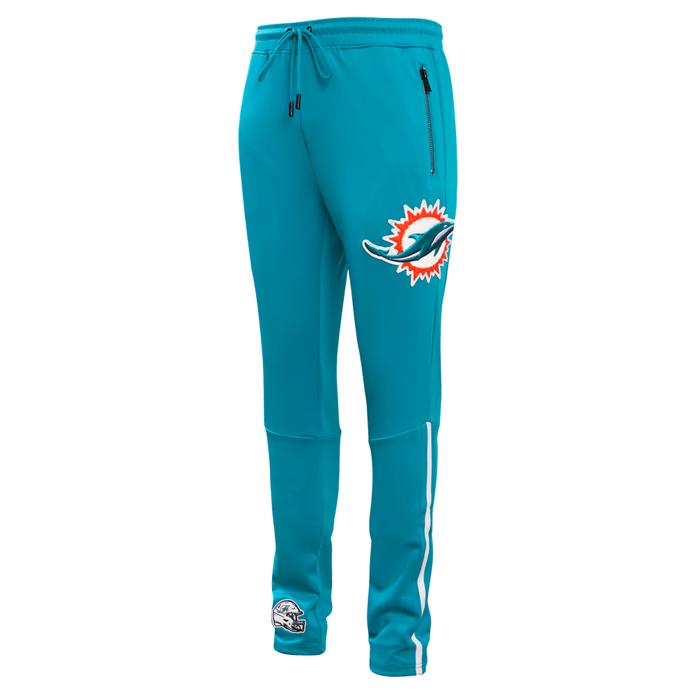 NFL MIAMI DOLPHINS CLASSIC PANTALON D'ENTRAÎNEMENT EN MAILLE DOUBLE POUR HOMME (SARCELLE)