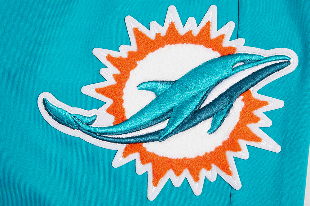 NFL MIAMI DOLPHINS CLASSIC PANTALON D'ENTRAÎNEMENT EN MAILLE DOUBLE POUR HOMME (SARCELLE)