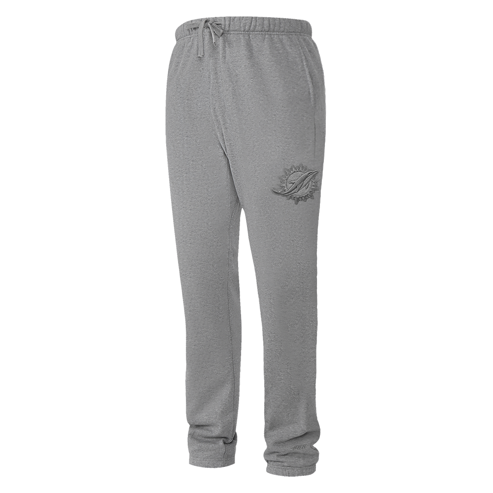 NFL MIAMI DOLPHINS NEUTRAL PANTALON OUATÉ POUR HOMME (GRIS CHINÉ FONCÉ)