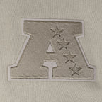 NFL MIAMI DOLPHINS NEUTRAL MEN'S DROP SHOULDER FLC CREWNECK (TAUPE)