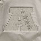 NFL MIAMI DOLPHINS NEUTRAL MEN'S  TWILL JACKET (TAUPE)