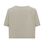 NFL MIAMI DOLPHINS NEUTRAL T-SHIRT EN JERSEY SIMPLE À COUPE CARRÉE (TAUPE)