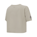 NFL MIAMI DOLPHINS NEUTRAL T-SHIRT EN JERSEY SIMPLE À COUPE CARRÉE (TAUPE)