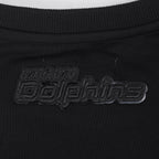NFL MIAMI DOLPHINS TRIPLE BLACK WOMEN'S FLC CREWNECK (TRIPLE BLACK WOMEN'S)