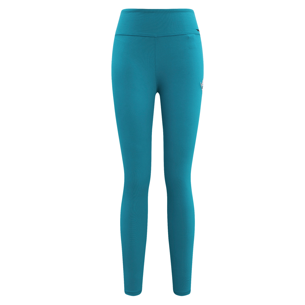 NFL MIAMI DOLPHINS CLASSIC WOMEN'S JERSEY LEGGING (TEAL)