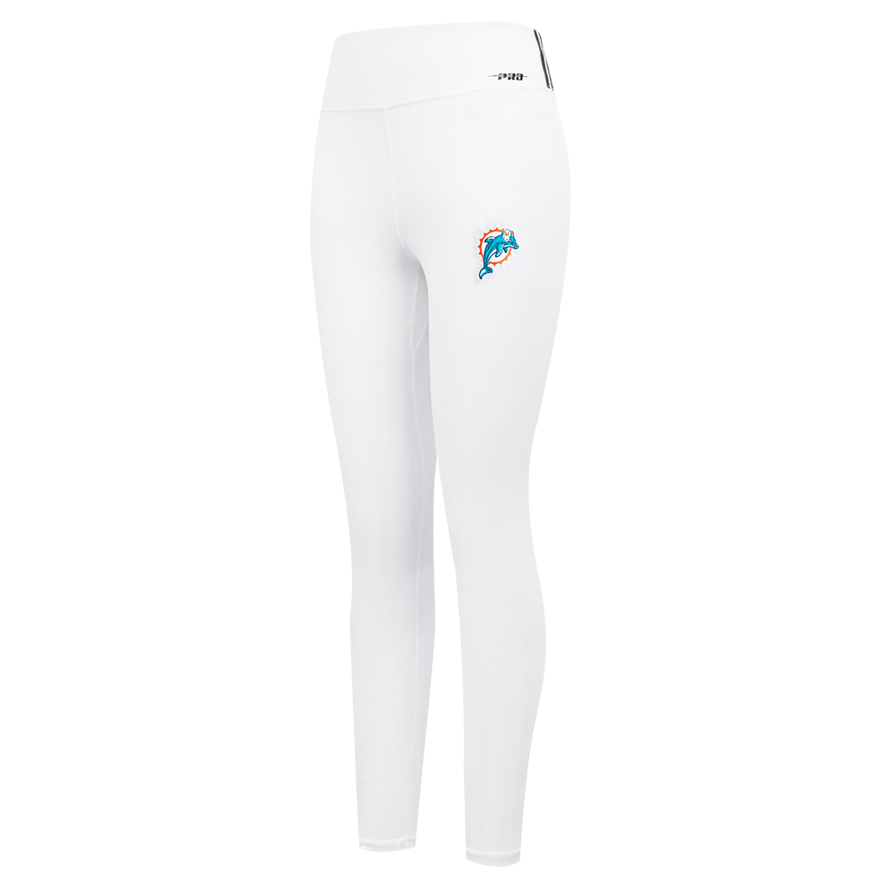 NFL MIAMI DOLPHINS RETRO CLASSIC LEGGING EN JERSEY POUR FEMME (BLANC)