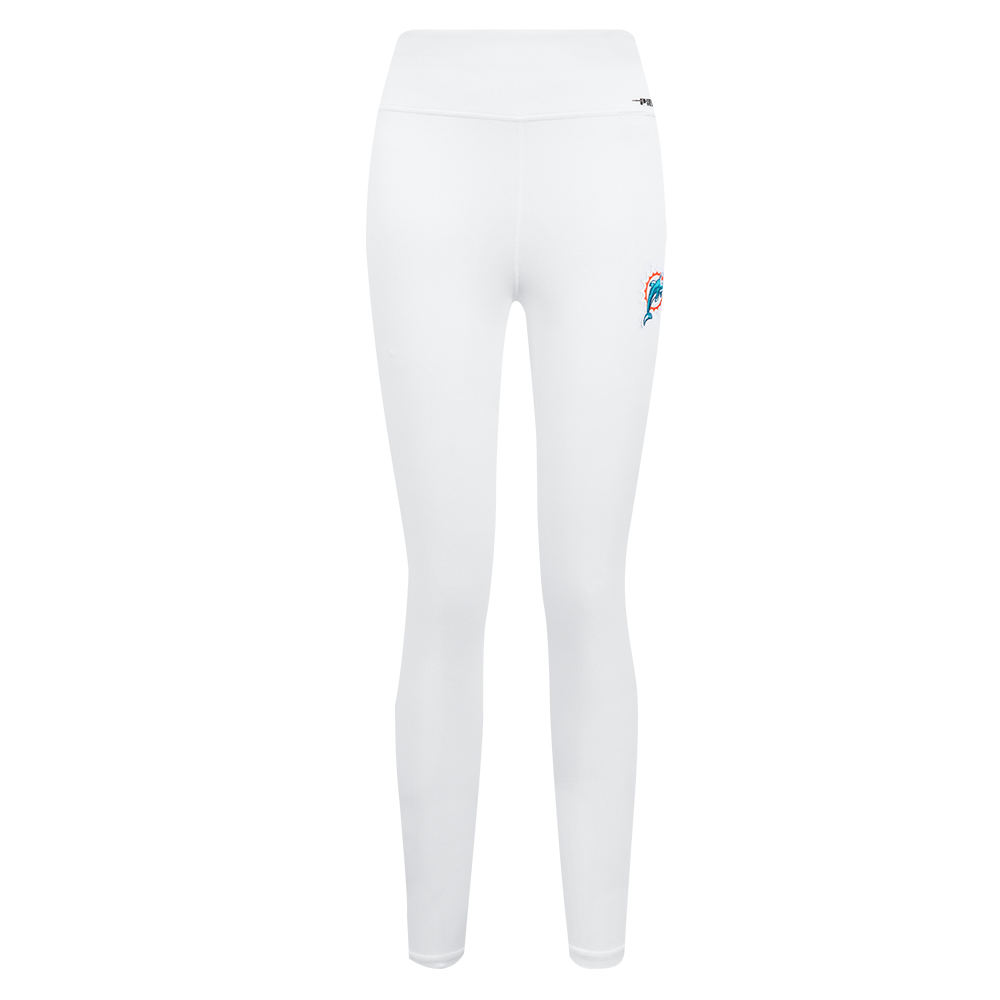 NFL MIAMI DOLPHINS RETRO CLASSIC LEGGING EN JERSEY POUR FEMME (BLANC)