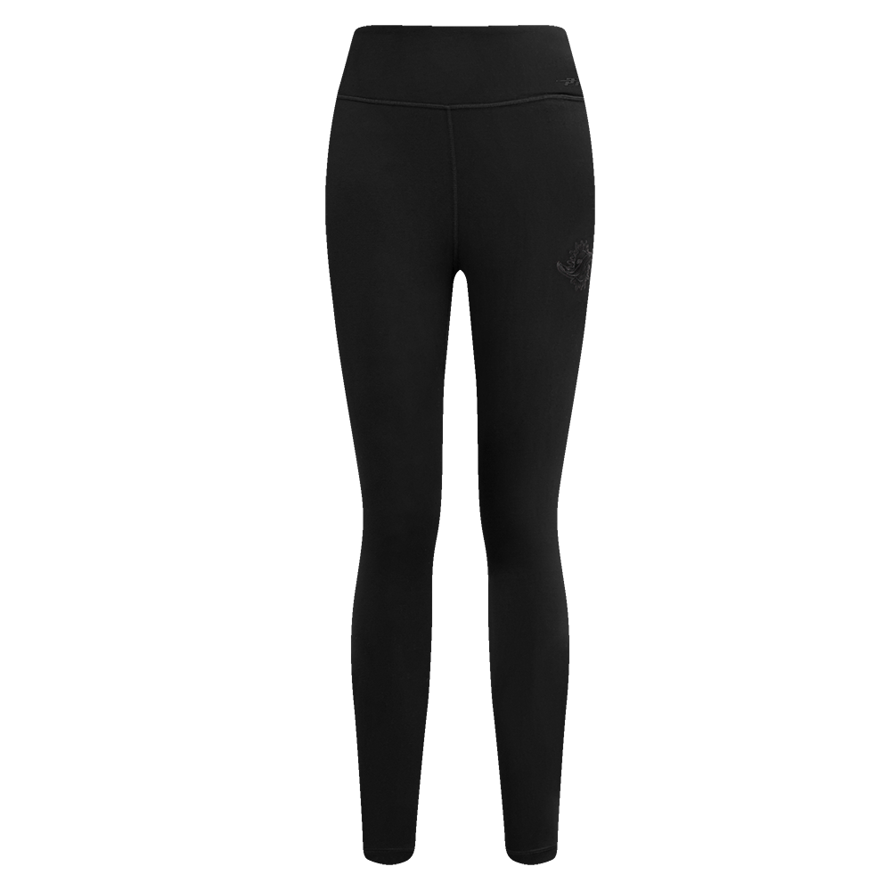 NFL MIAMI DOLPHINS NEUTRAL WOMEN'S JERSEY LEGGING (BLACK)