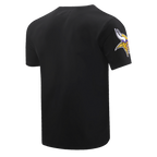 NFL MINNESOTA VIKINGS CLASSIC CHENILLE T-SHIRT POUR HOMME (NOIR)