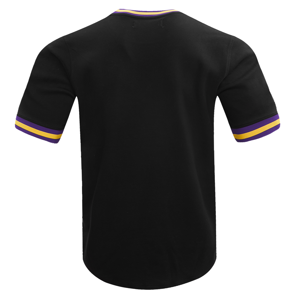 NFL MINNESOTA VIKINGS CLASSIC CHENILLE TEE (BLACK)