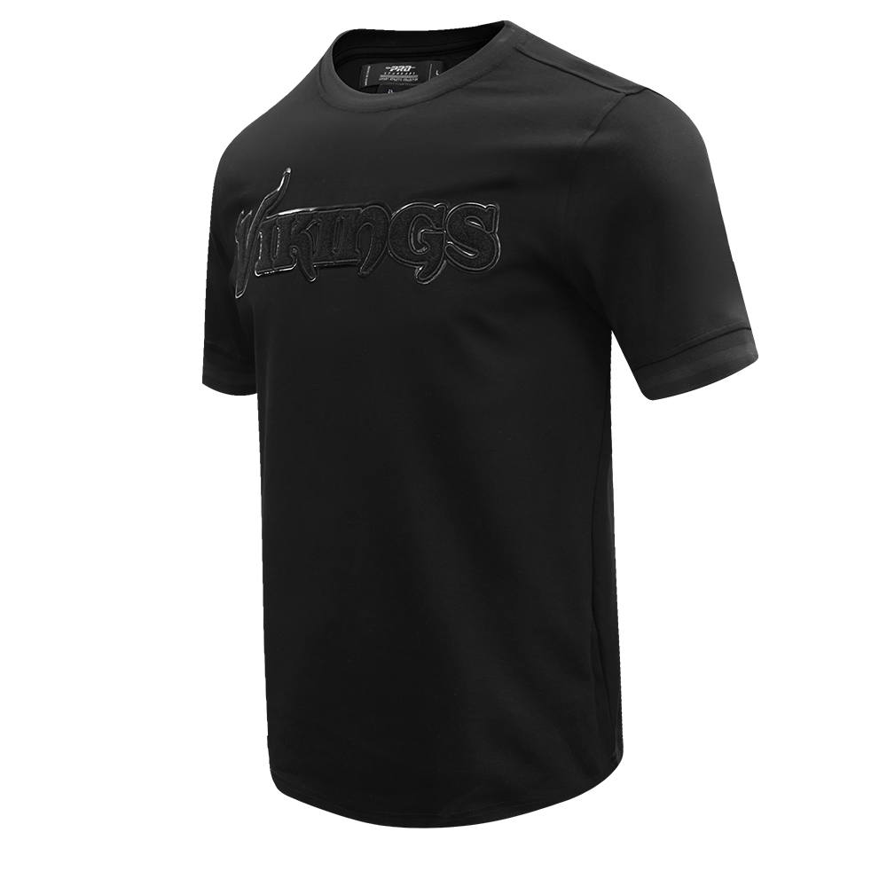 NFL MINNESOTA VIKINGS TRIPLE BLACK TEE (TRIPLE BLACK)