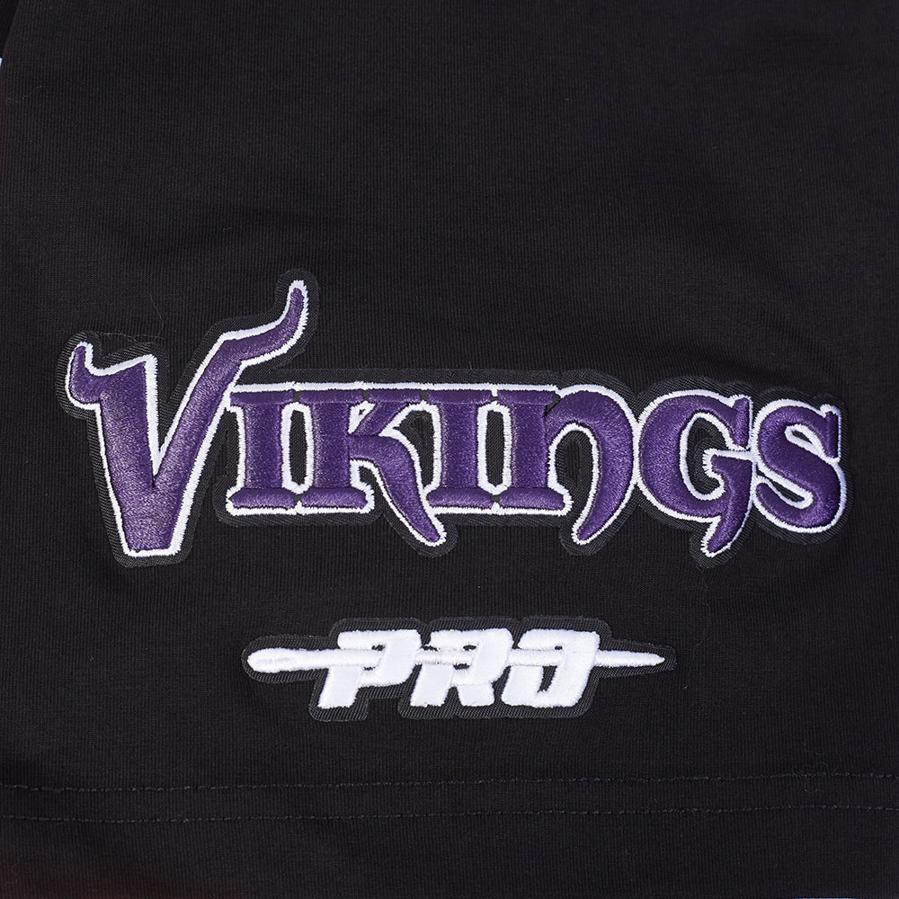 NFL MINNESOTA VIKINGS MASHUP MEN'S TEE (BLACK)