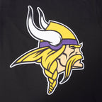 NFL MINNESOTA VIKINGS MASHUP MEN'S TEE (BLACK)