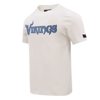 NFL MINNESOTA VIKINGS VARSITY BLUES MEN'S SJ TEE (LINEN)