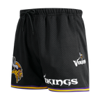 NFL MINNESOTA VIKINGS CLASSIC MESH MEN'S SHORT (BLACK/PURPLE)