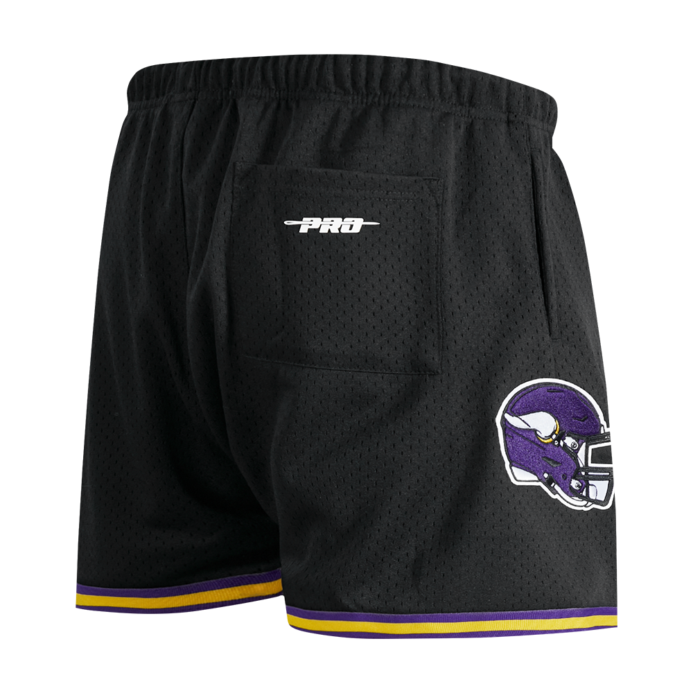 NFL MINNESOTA VIKINGS CLASSIC MESH MEN'S SHORT (BLACK/PURPLE)