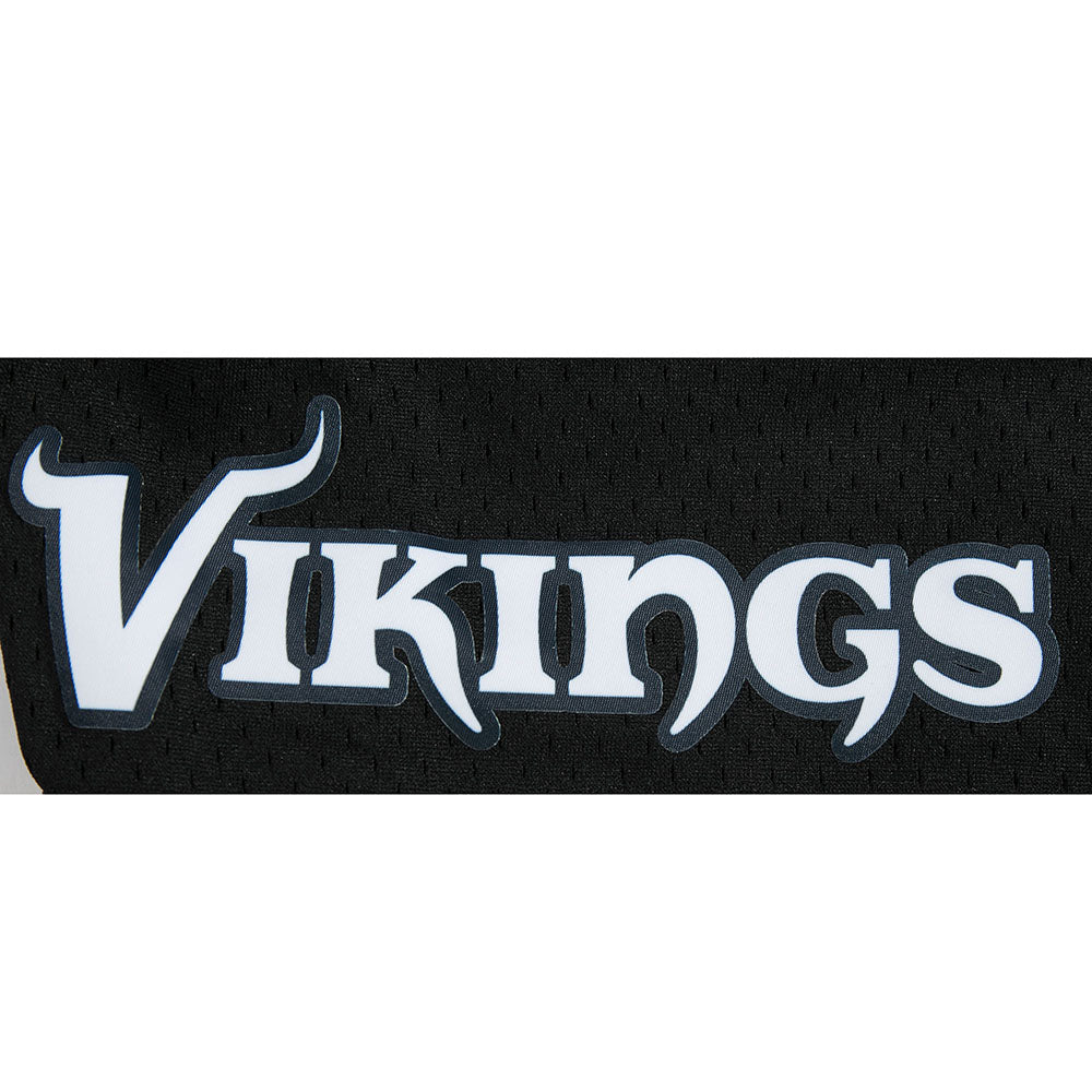 NFL MINNESOTA VIKINGS CLASSIC MESH MEN'S SHORT (BLACK/PURPLE)