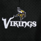 NFL MINNESOTA VIKINGS CLASSIC MESH MEN'S SHORT (BLACK/PURPLE)