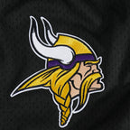 NFL MINNESOTA VIKINGS CLASSIC MESH MEN'S SHORT (BLACK/PURPLE)