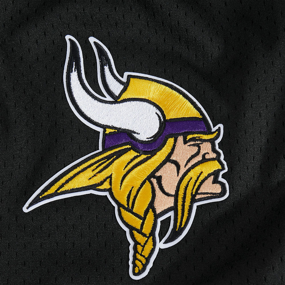 NFL MINNESOTA VIKINGS CLASSIC MESH MEN'S SHORT (BLACK/PURPLE)