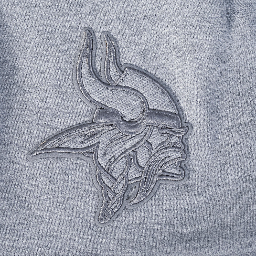 NFL MINNESOTA VIKINGS NEUTRAL SHORT POUR HOMME (GRIS CHINÉ FONCÉ)