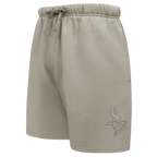 NFL MINNESOTA VIKINGS NEUTRAL SHORT EN MOLLETON POUR HOMME (TAUPE)