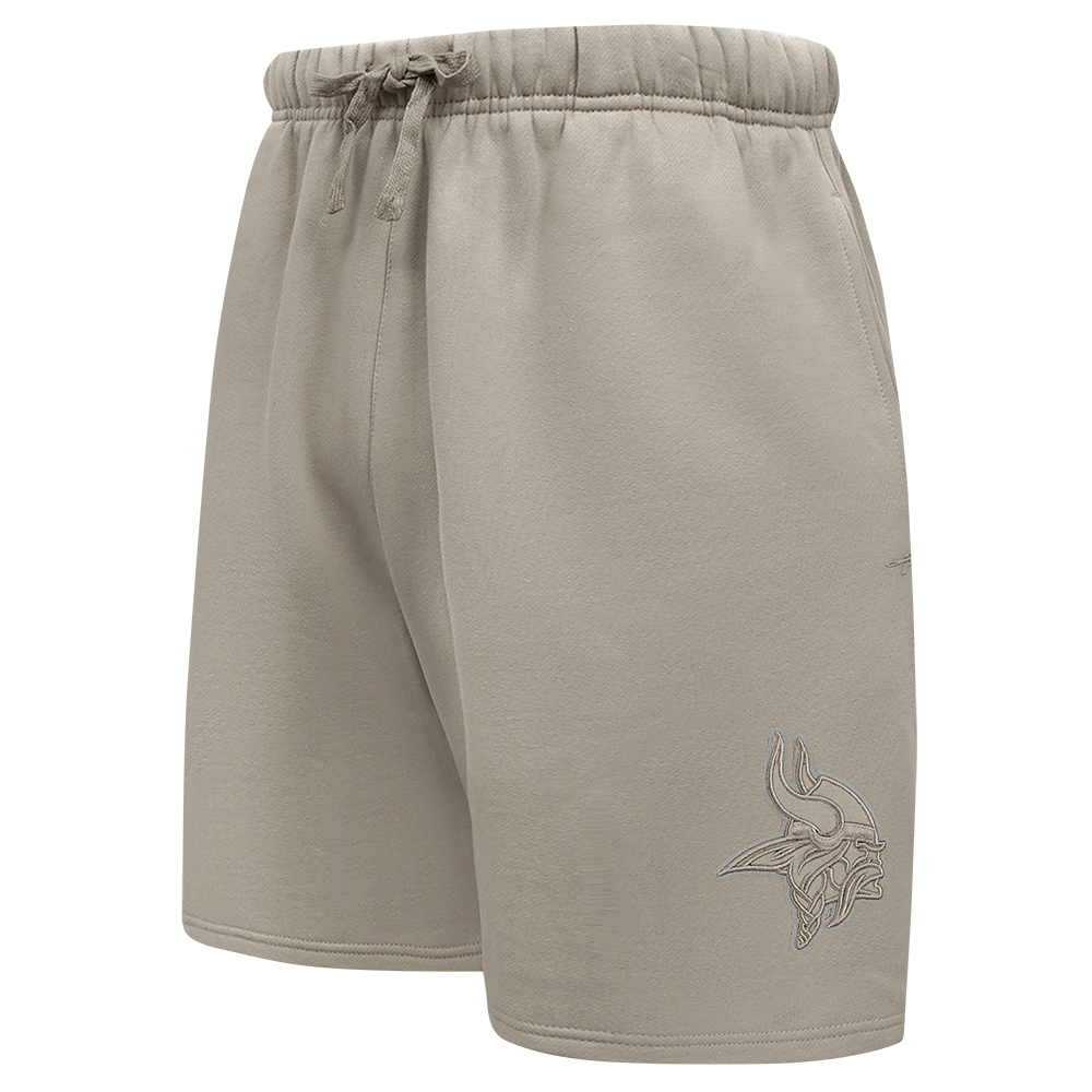 NFL MINNESOTA VIKINGS NEUTRAL SHORT EN MOLLETON POUR HOMME (TAUPE)