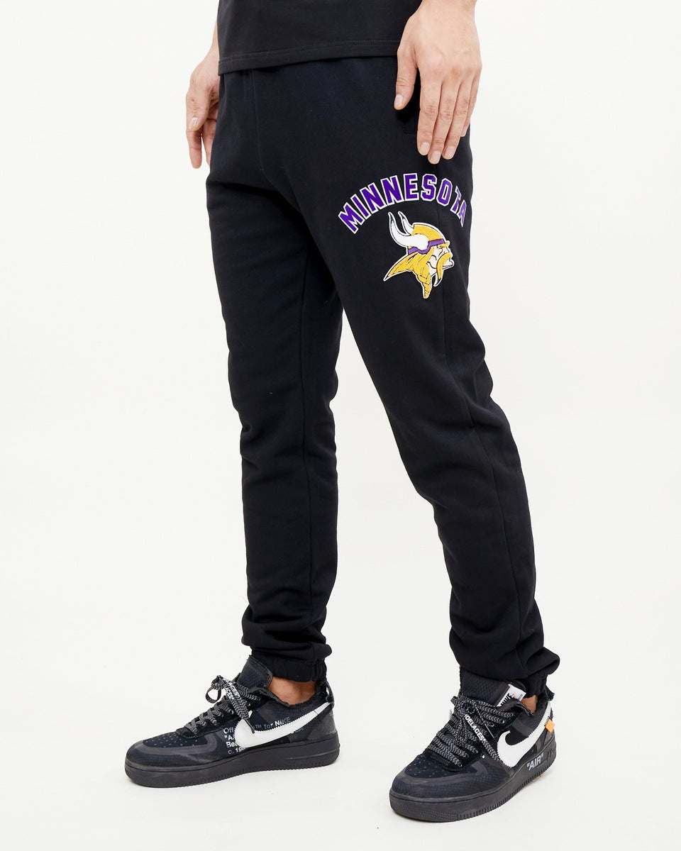 NFL MINNESOTA VIKINGS CLASSIC MEN'S SWEATPANT (BLACK)