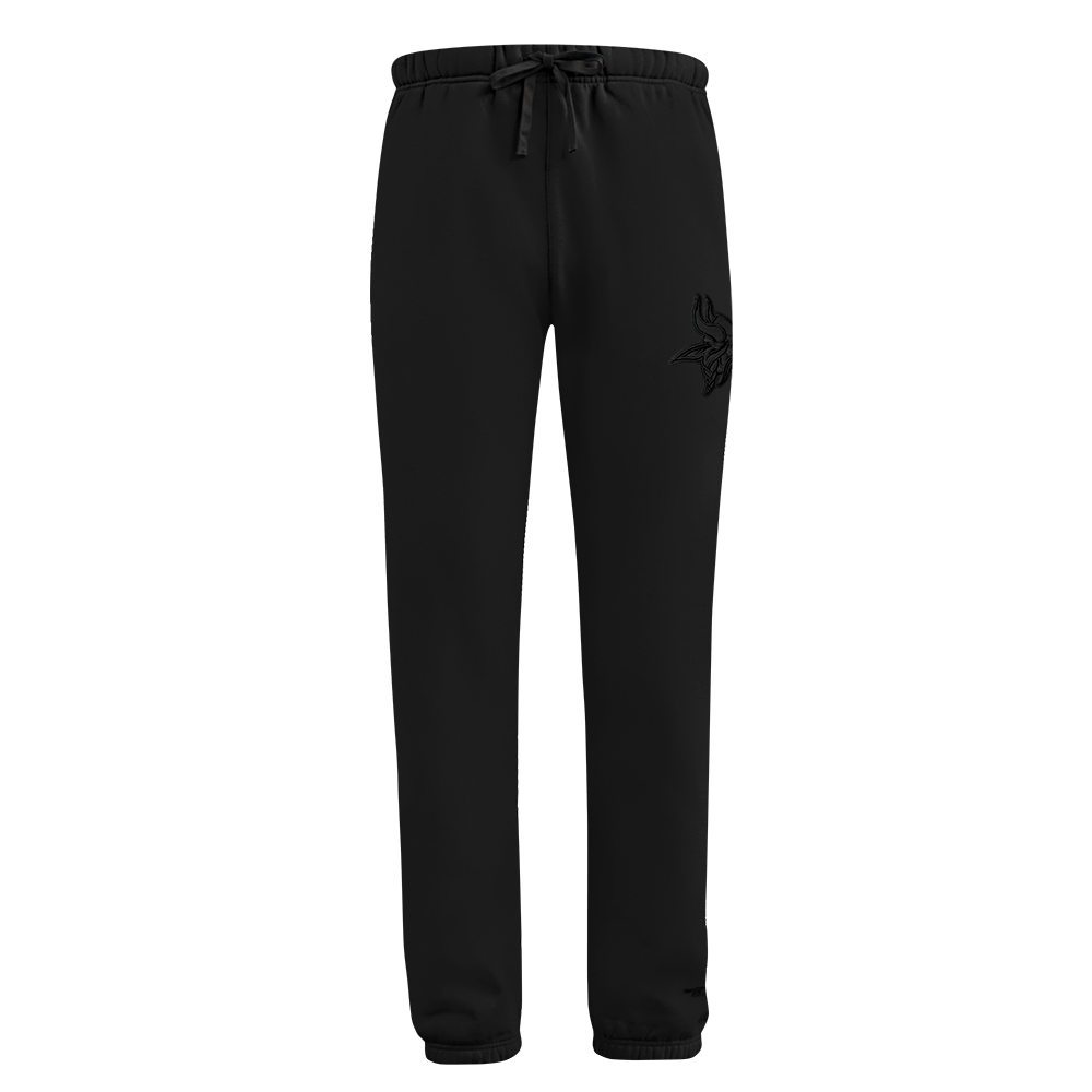 NFL MINNESOTA VIKINGS NEUTRAL MEN'S SWEATPANT (BLACK)
