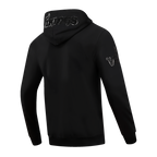 NFL MINNESOTA VIKINGS TRIPLE BLACK MEN'S DK FZ HOODIE (TRIPLE BLACK)
