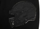NFL MINNESOTA VIKINGS TRIPLE BLACK MEN'S DK FZ HOODIE (TRIPLE BLACK)