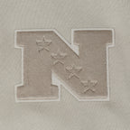 NFL MINNESOTA VIKINGS NEUTRAL MEN'S DROP SHOULDER FLC CREWNECK (TAUPE)